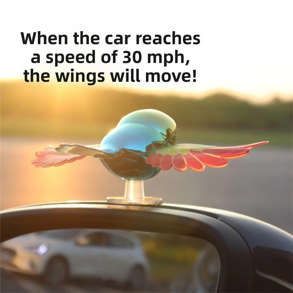 Kinetic Wind-Powered Flapping Bird Garden Stake – 3D Flying Bird Wind Spinner Lawn Ornament & Outdoor Patio Decor
